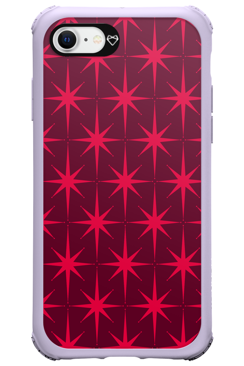 Burgundy Starss - Apple iPhone SE 2022