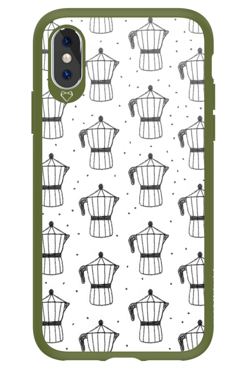 Retro Caffee - Apple iPhone X