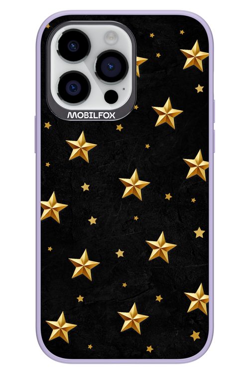 Golden Stars - Apple iPhone 14 Pro Max