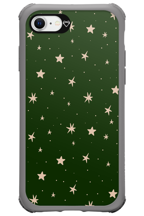 Forest Green Stars - Apple iPhone 8