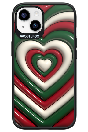 XMAS Hearts - Apple iPhone 14