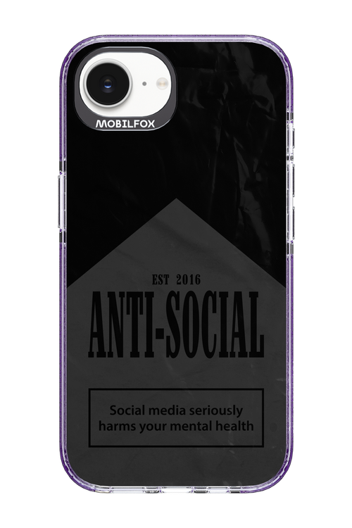 ANTI-SOCIAL (BLVCK) 2.0 - Apple iPhone 17e