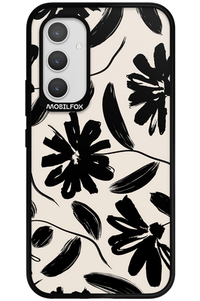 Monochrome Flowerss 2.0 - Samsung Galaxy A54