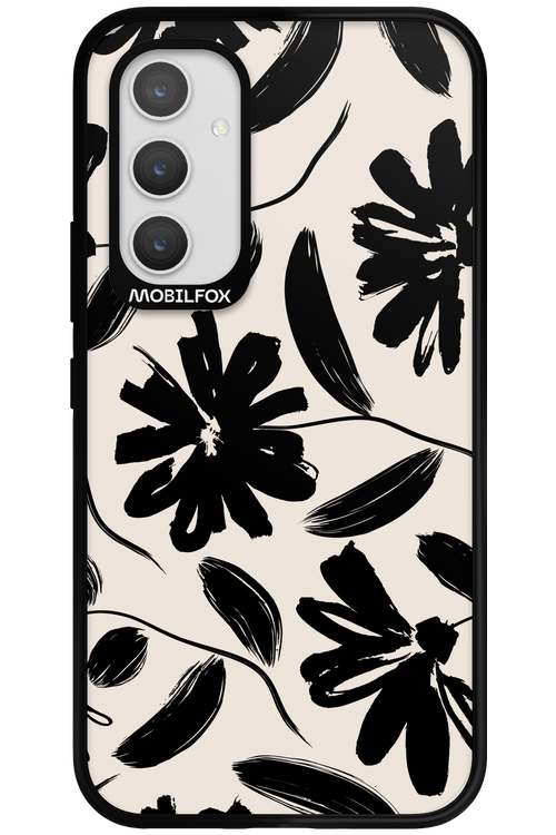 Monochrome Flowerss 2.0 - Samsung Galaxy A54