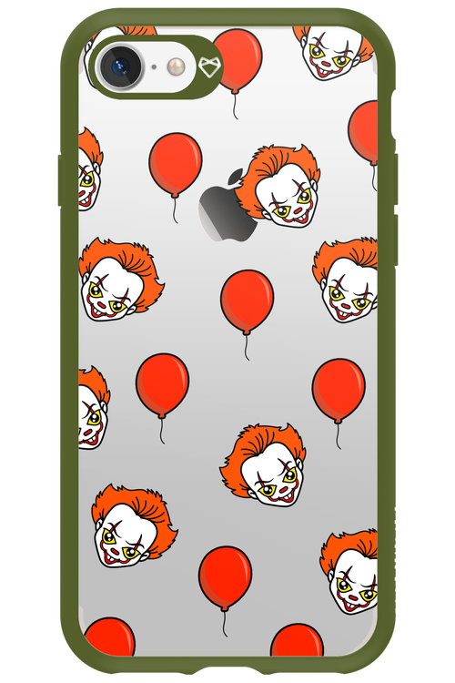 Mystery Clown (Transparent) - Apple iPhone 7