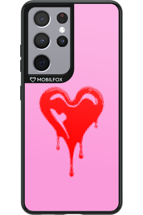 Heart Pink - Samsung Galaxy S21 Ultra