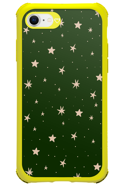 Forest Green Stars - Apple iPhone SE 2022