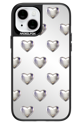 Shiny Hearts Mirror - Apple iPhone 14