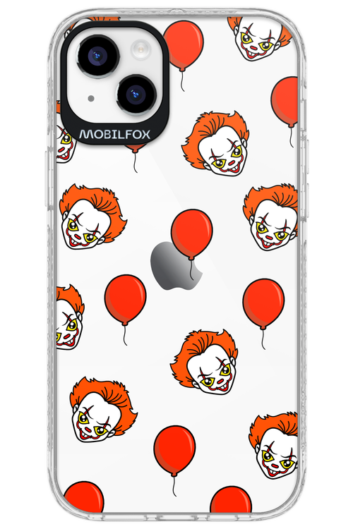 Mystery Clown (Transparent) - Apple iPhone 14 Plus