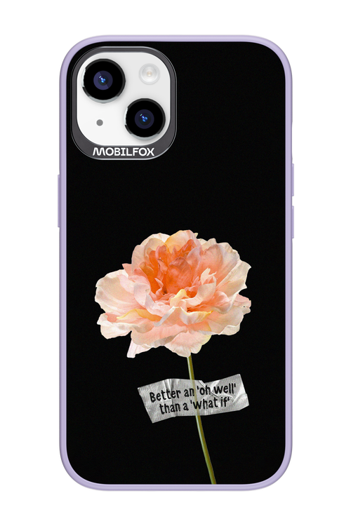 Flower Black - Apple iPhone 14