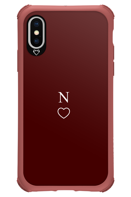 N Burgundia 2.0 - Apple iPhone XS