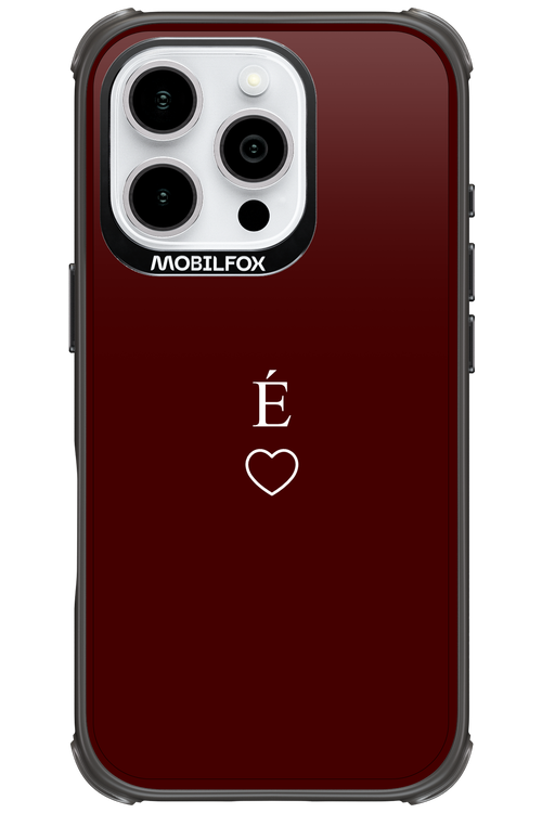 E Burgundia II 2.0 - Apple iPhone 16 Pro