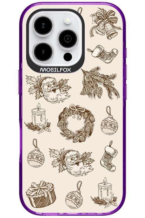 Christmas Paper - Apple iPhone 16 Pro