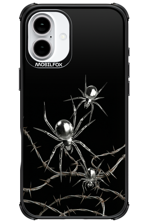 Silver Spiderz 2.0 - Apple iPhone 16 Plus
