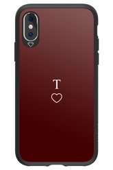 T Burgundia 2.0 - Apple iPhone X