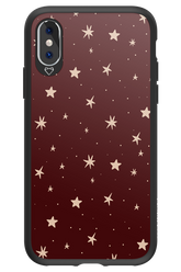 Burgundy Stars - Apple iPhone XS