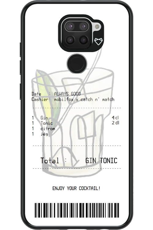 gin tonic - Xiaomi Redmi Note 9