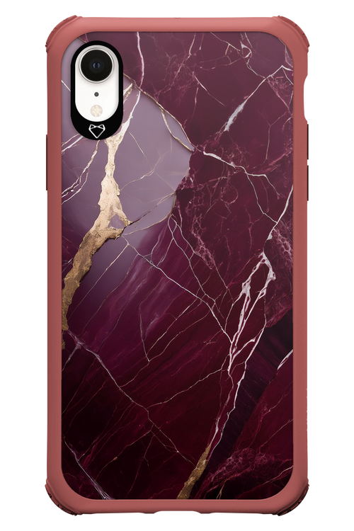 Burgundy Marble 2.0 - Apple iPhone XR