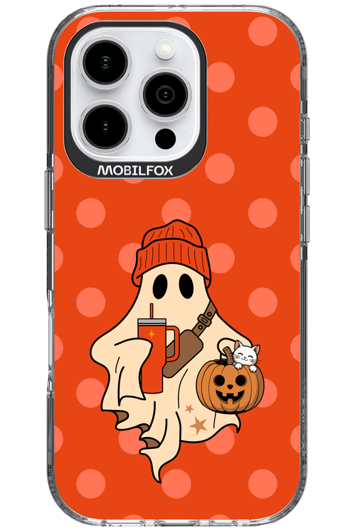 Ghost Girl (Orange) - Apple iPhone 16 Pro