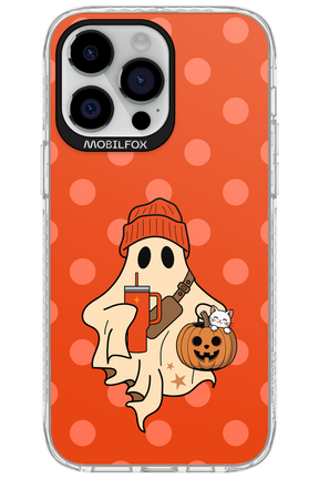 Ghost Girl (Orange) - Apple iPhone 14 Pro Max