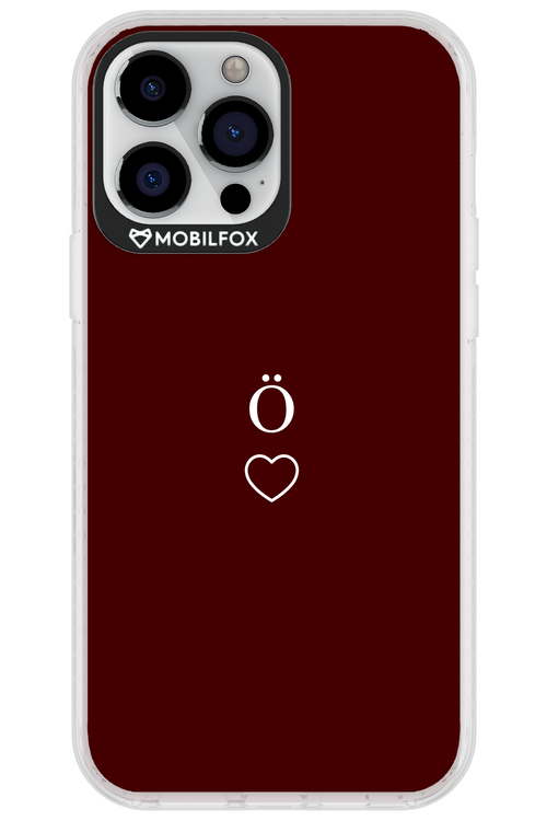 O Burgundia II 2.0 - Apple iPhone 13 Pro Max