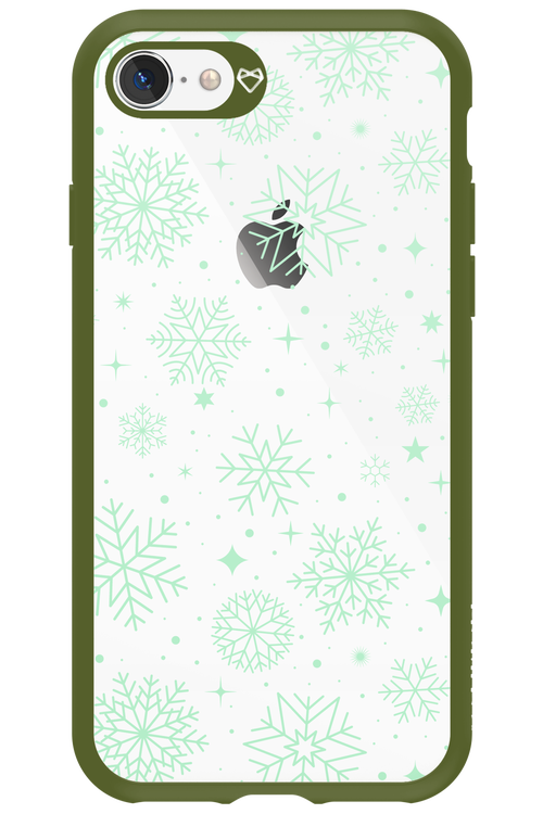 Tiffany's Snowflakes - Apple iPhone 8