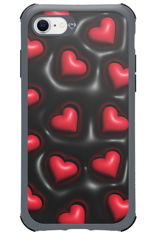 Hearts in love - Apple iPhone SE 2020