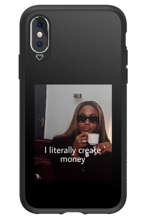 I literally create money - Apple iPhone X