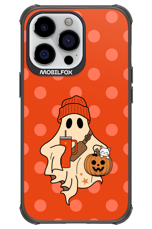 Ghost Girl (Orange) - Apple iPhone 13 Pro