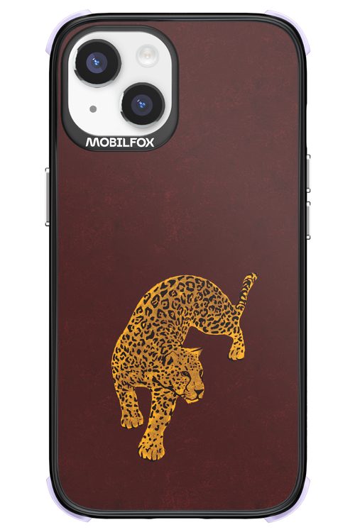 Burgundy Leopard - Apple iPhone 14