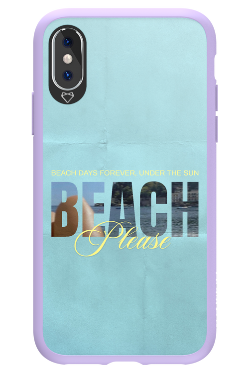 Beach Pls - Apple iPhone X