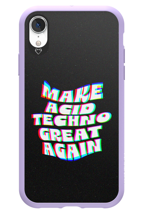 Acid Techno - Apple iPhone XR