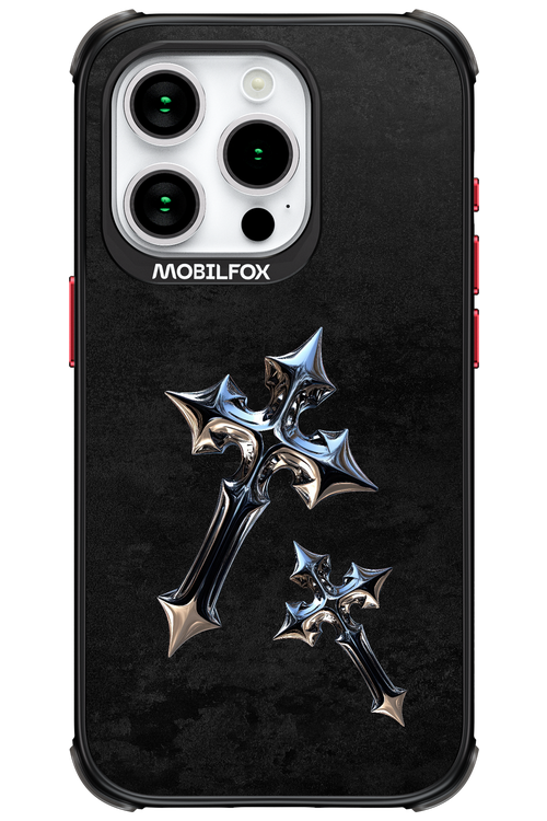 Chrome Crosses - Apple iPhone 15 Pro