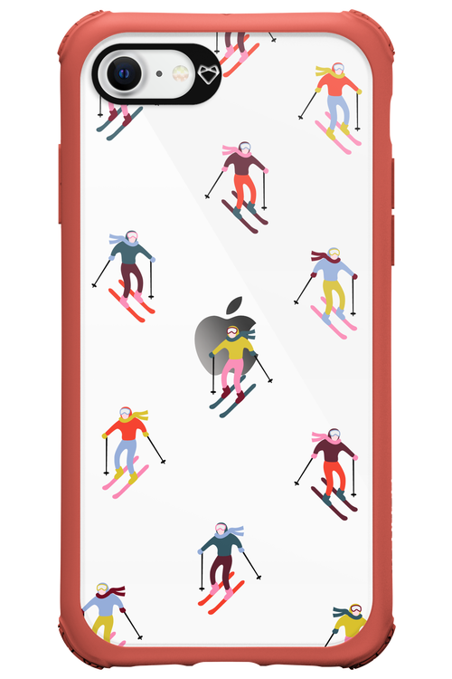 Snow Motion (Transparent) - Apple iPhone SE 2022