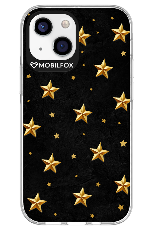 Golden Stars - Apple iPhone 13 Mini