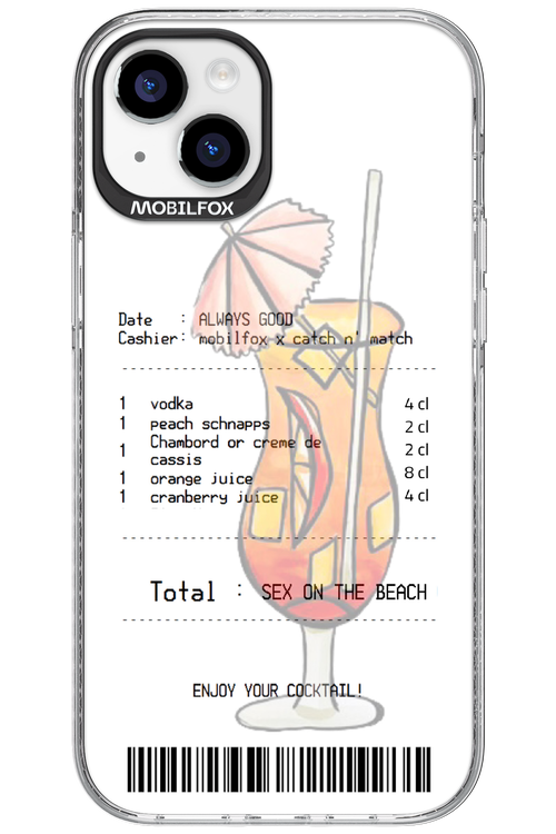 sex on the beach cocktail - Apple iPhone 15 Plus