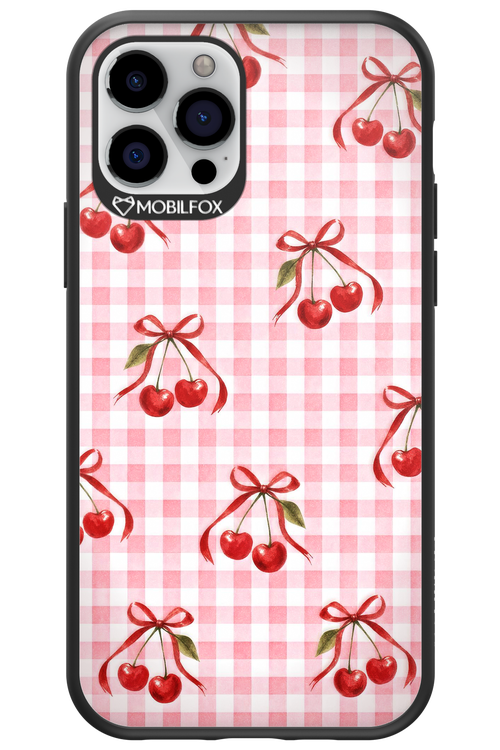 Pink Cherry Checked 2.0 - Apple iPhone 12 Pro
