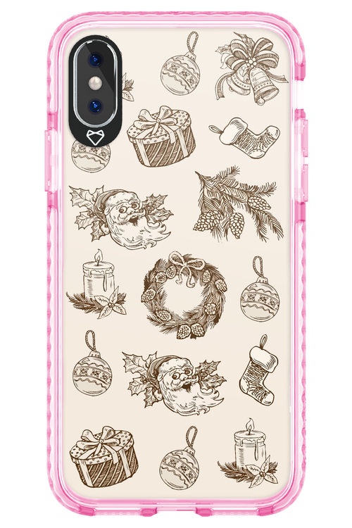 Christmas Paper - Apple iPhone XS