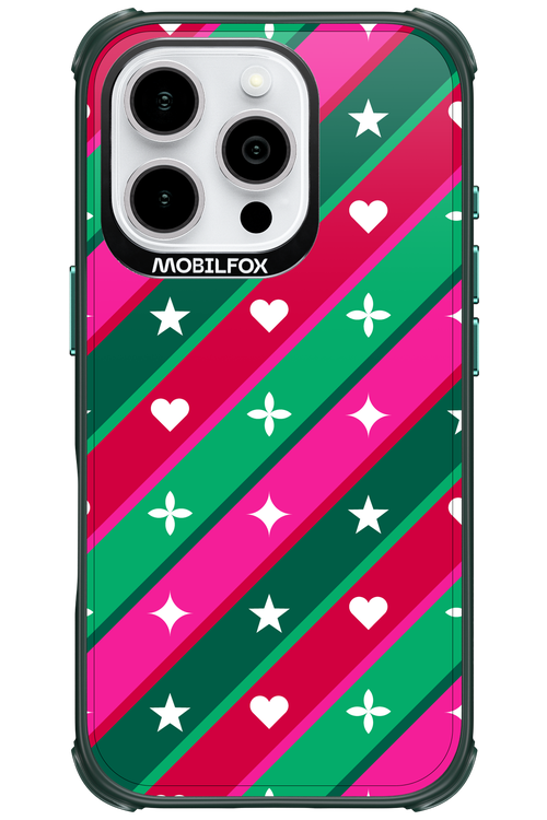 Christmas Stripes - Apple iPhone 16 Pro