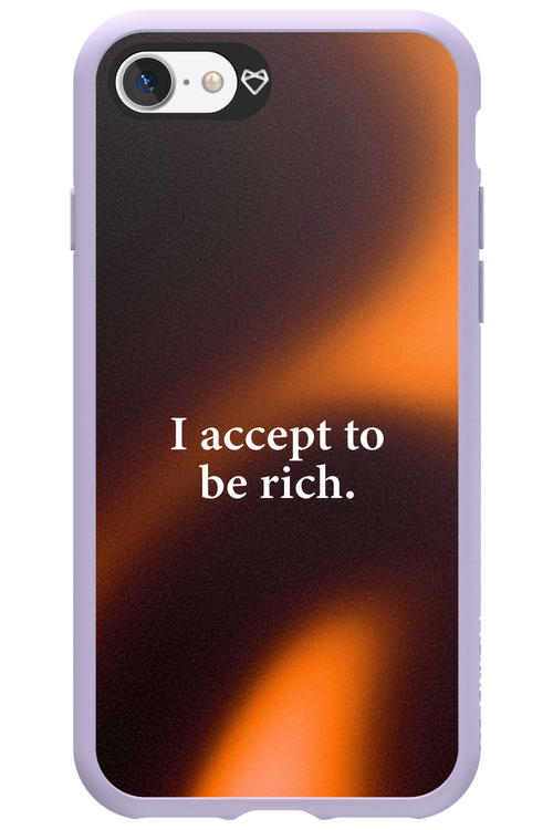 I accept to be rich - Apple iPhone 7
