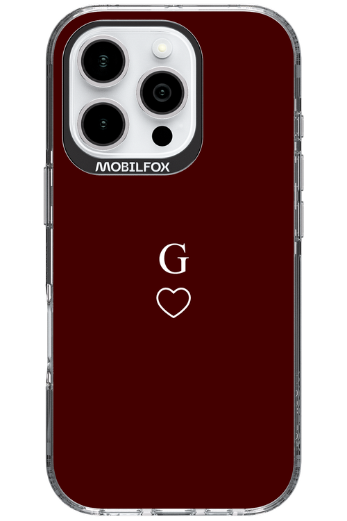G Burgundia 2.0 - Apple iPhone 16 Pro