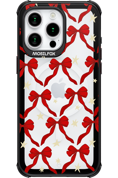 Bow & Stars (Transparent) - Apple iPhone 15 Pro Max