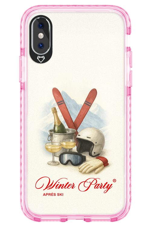 Winter Ski Party - Apple iPhone X