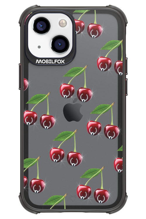 Spicy Cherries Transparent - Apple iPhone 13 Mini