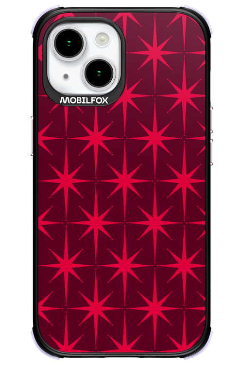 Burgundy Starss - Apple iPhone 15