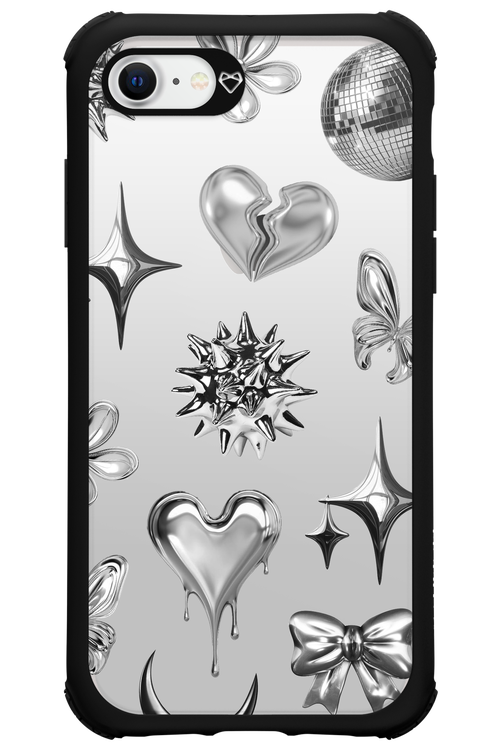 Silver Zone Transparent - Apple iPhone 7