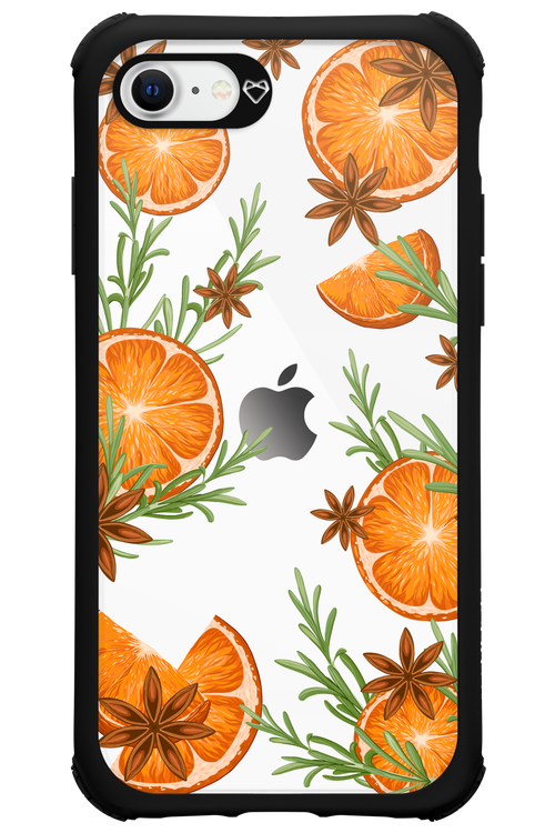 Orange With Star Anise - Apple iPhone SE 2020