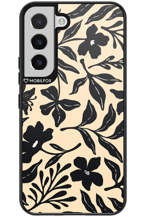 Black Flowers 2.0 - Samsung Galaxy S22