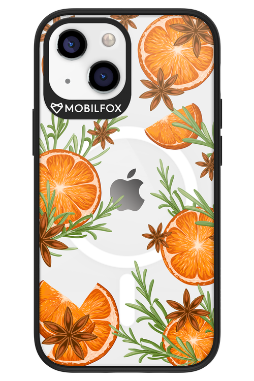 Orange With Star Anise - Apple iPhone 13 Mini