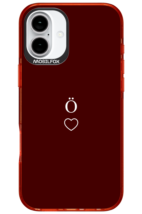 O Burgundia II 2.0 - Apple iPhone 16 Plus